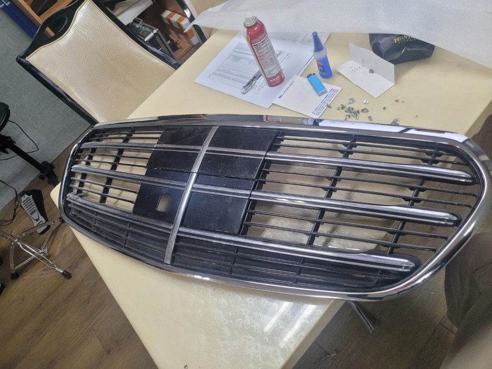 w223 s409 s450 s500 전면그릴 벤츠--2