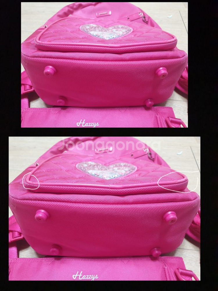 헤지스키즈 여아 책가방세트 최상--4