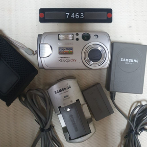 삼성캐녹스 UX 4 디지털카메라 파우치포함