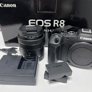 canon eos r8 + 번들 풀박 (보증기간 남음)