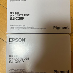 EPSON SJIC29P 프린터 컬러 카트리지