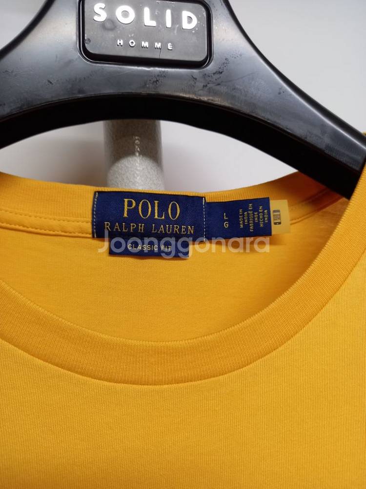 새 폴로 랄프로렌 남성 여름 티셔츠 L XL--7