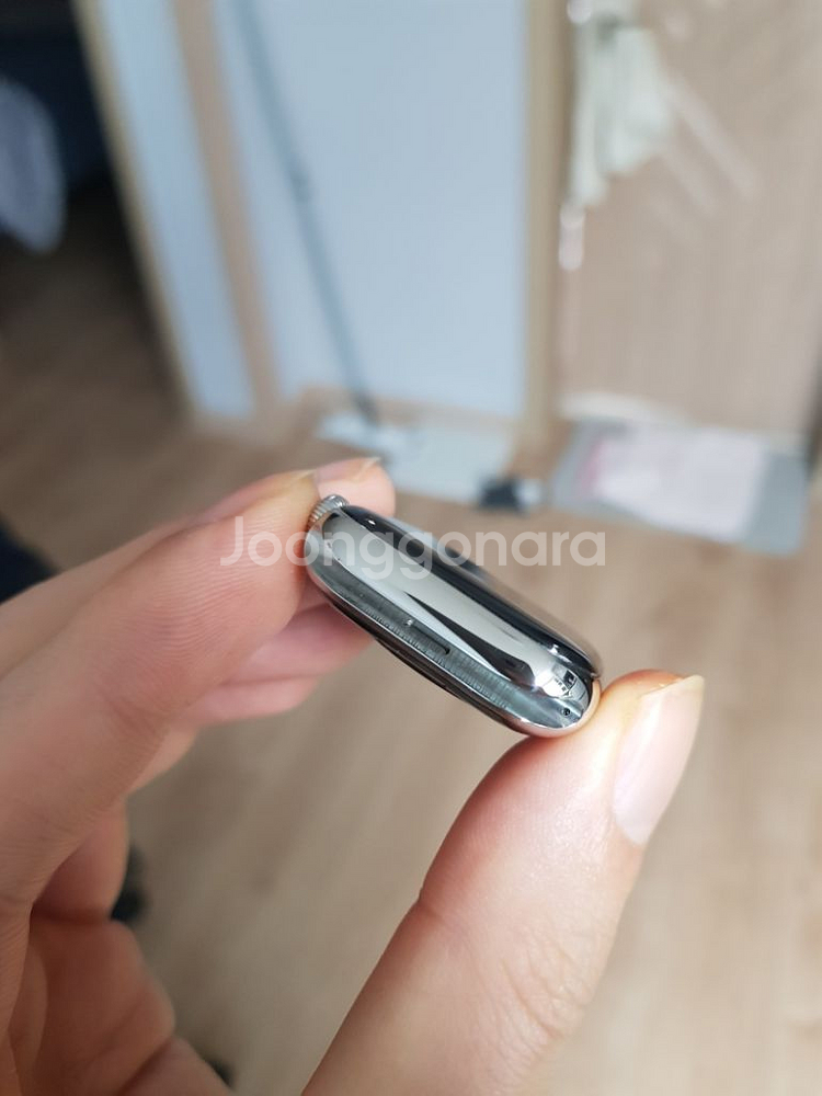 애플워치5 셀룰러 스테인리스 배터리성능 100%--7