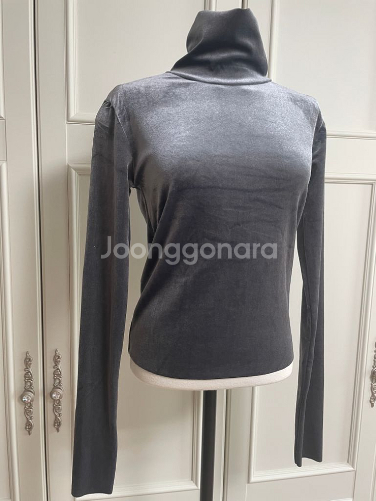 어깨패드 벨벳 폴라티(새상품)이너티.반목폴라--4