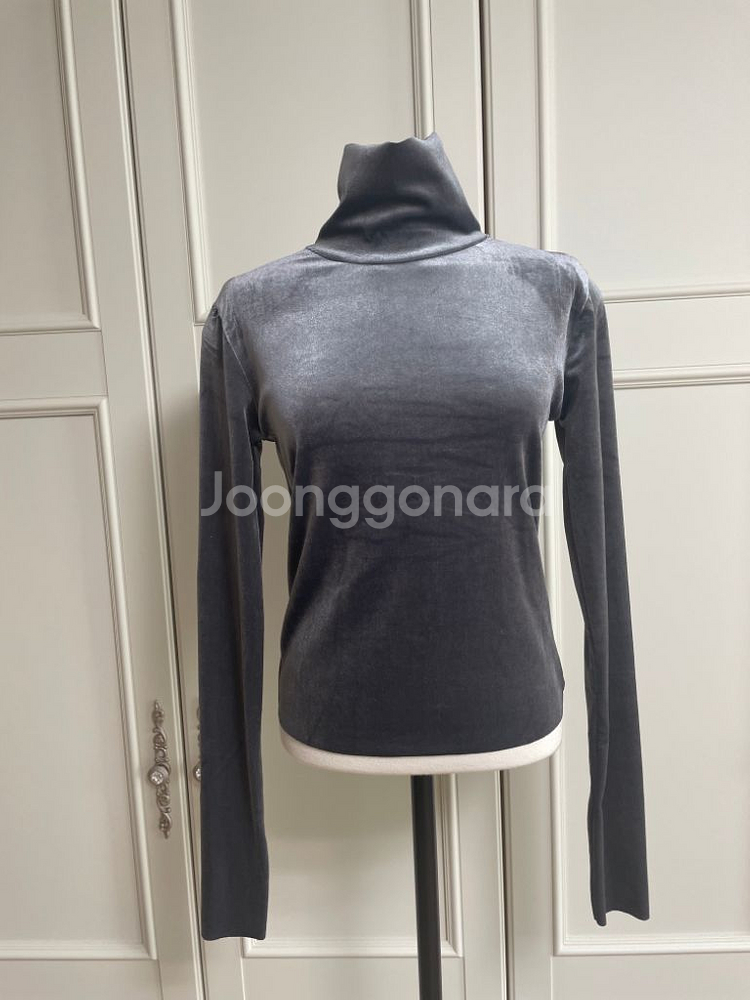 어깨패드 벨벳 폴라티(새상품)이너티.반목폴라--6