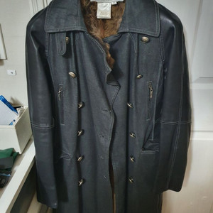 정품) 크리스챤 디올 코트 가죽코트 청자켓 밍크코트