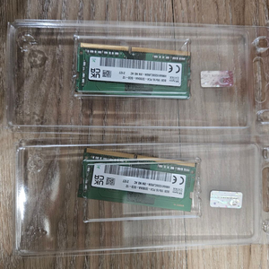 노트북 DDR4 8GB 램 2개