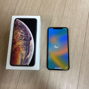 아이폰 xs max 256g 골드 액정파손