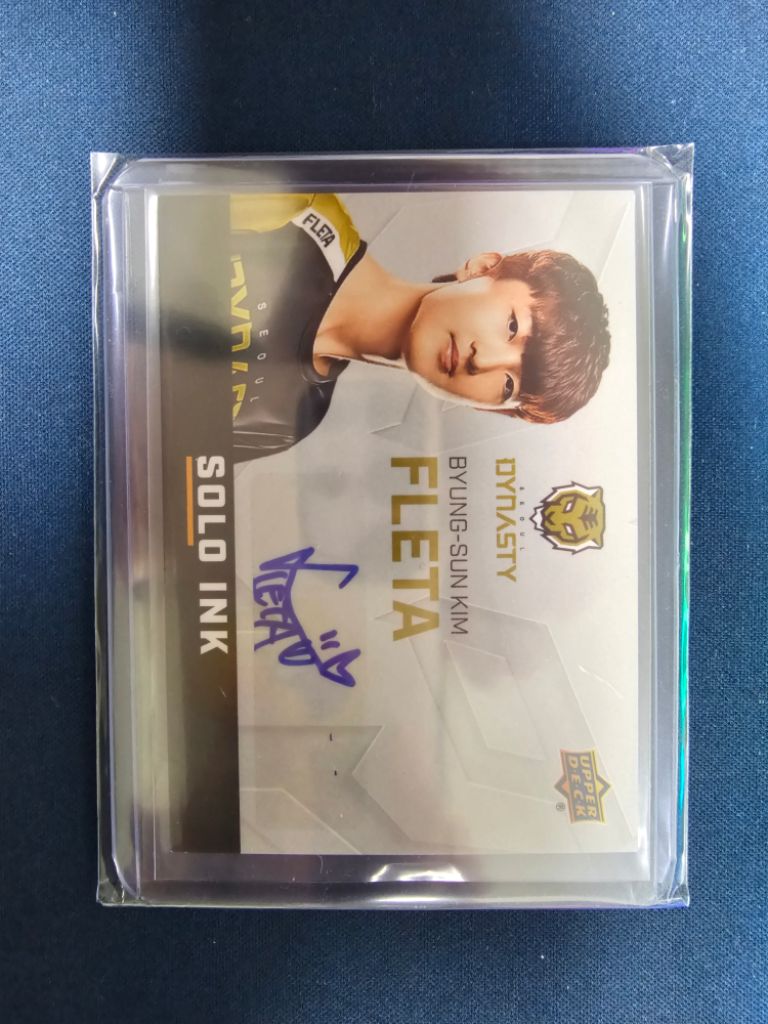 2019 어퍼덱 오버워치 리그 솔로 잉크 플레타 싸인 | 중고나라 - 안심되는 중고거래