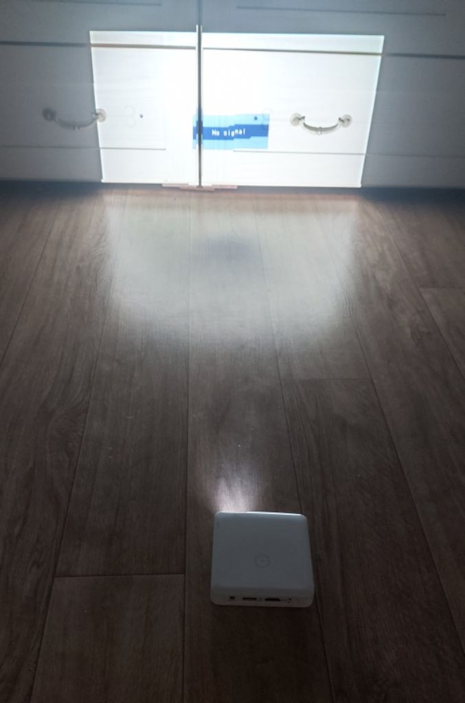 미니빔 프로젝터(캠핑겸용) 이미지