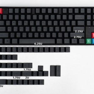 PBT 흑색 130 키캡(체리프로파일) 팝니다