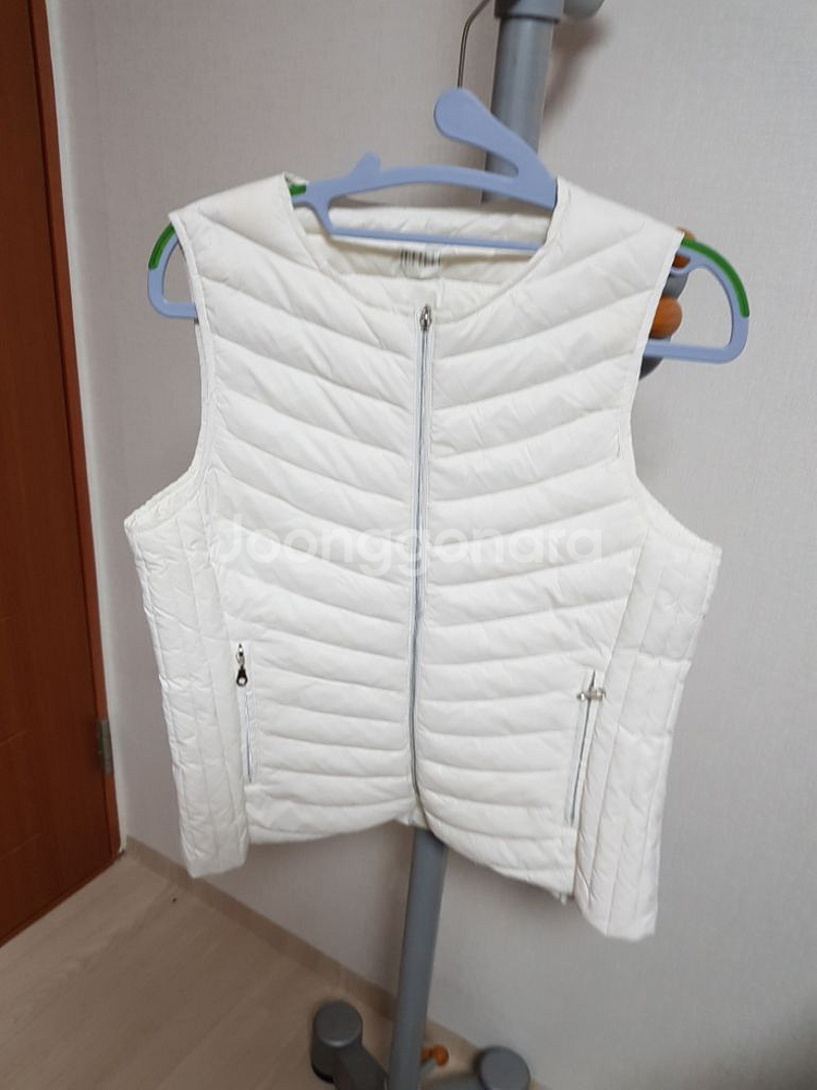 멜본 여성 거위털 경량 조끼--0