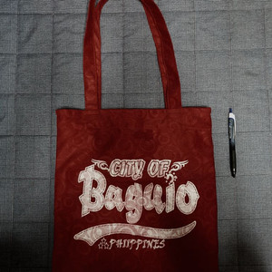 필리핀 바기오 에코백 토트백 쇼핑백 천가방