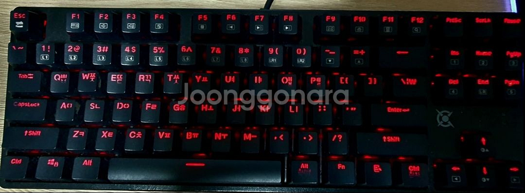 앱코 ck250 청축 키보드--0