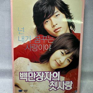 DVD 백만장자의 첫사랑2디스크 현빈 이연희