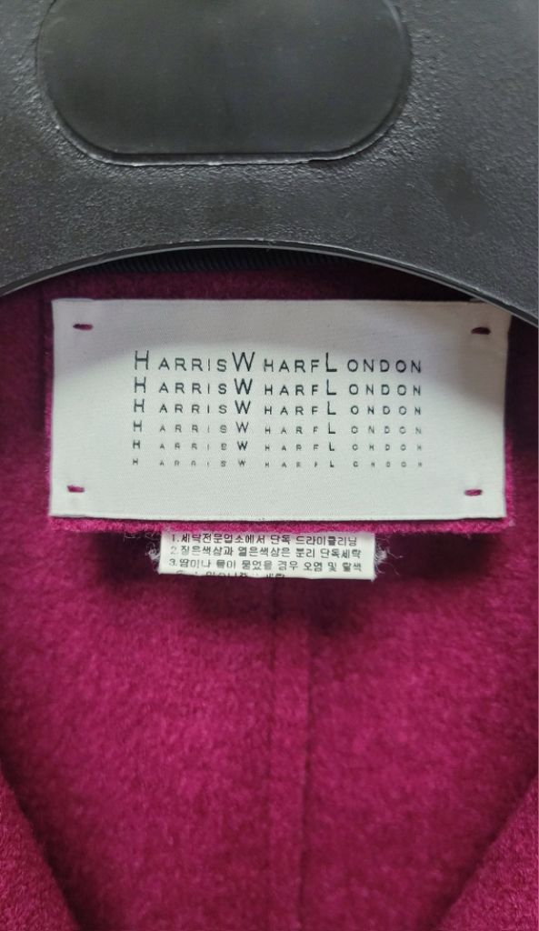 해리스 워프 런던 울100% 자켓(42사이즈)--2