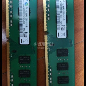 삼성 메모리 램 1Rx8 PC3-12800U 4기가 2