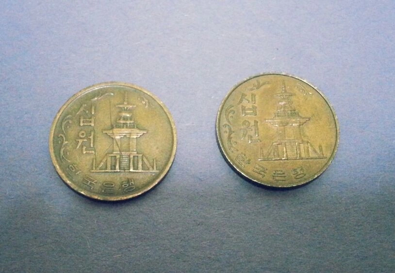 10원 50원 100원 동전 판매합니다. 이미지