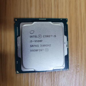 cpu i5-9500F 중고 팝니다~