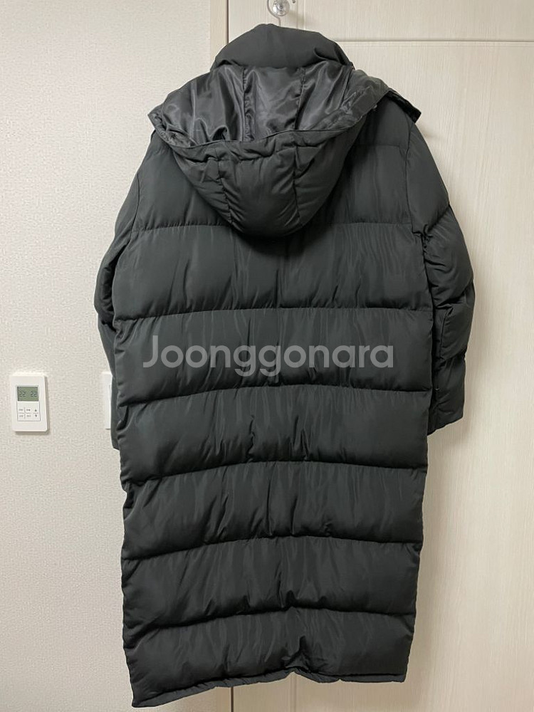 롱패딩 블랙 95사이즈 팝니다--1