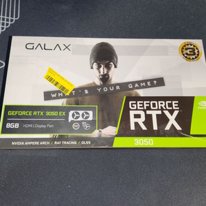 GALAX RTX3050 17만원에 팜니다.