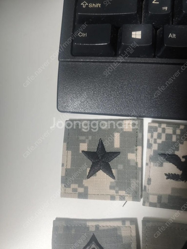 미군지급품 ACU OCP 계급장 아미탭 네임탭 코인--1
