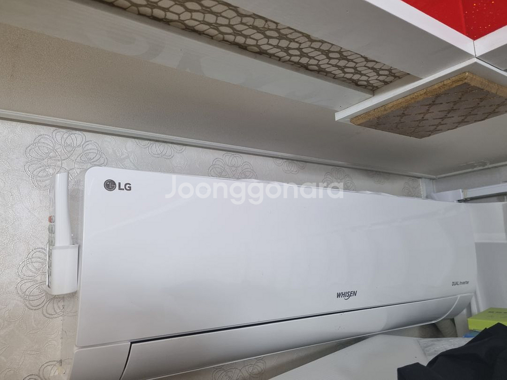 급처)듀얼인버터 LG벽걸이 에어컨 9평형 SQ09BAJ--2
