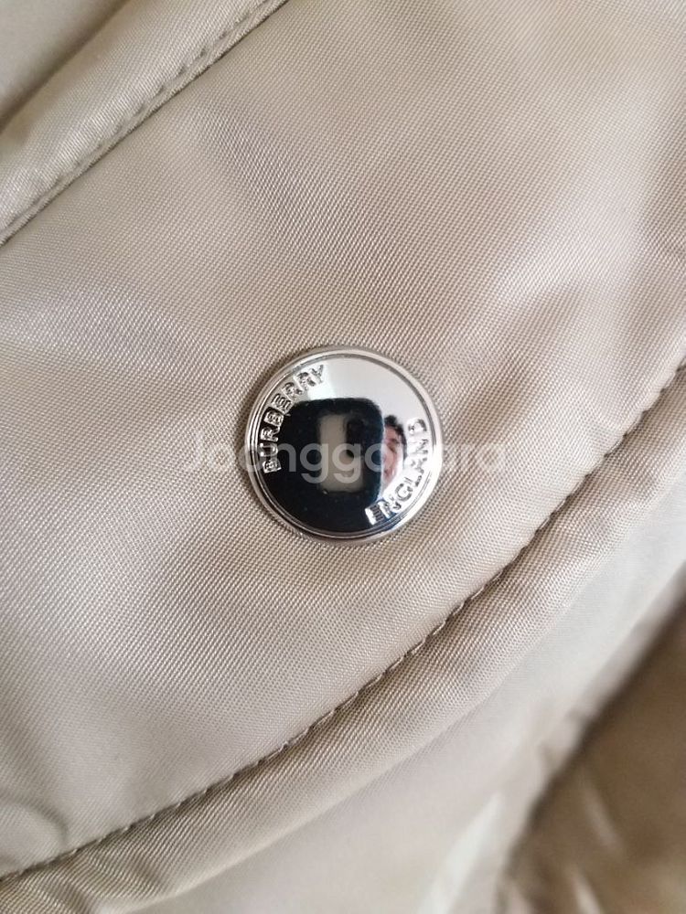 명품 버버리 여성 양면 빅로고 블루종 패딩점퍼(새상품)--3