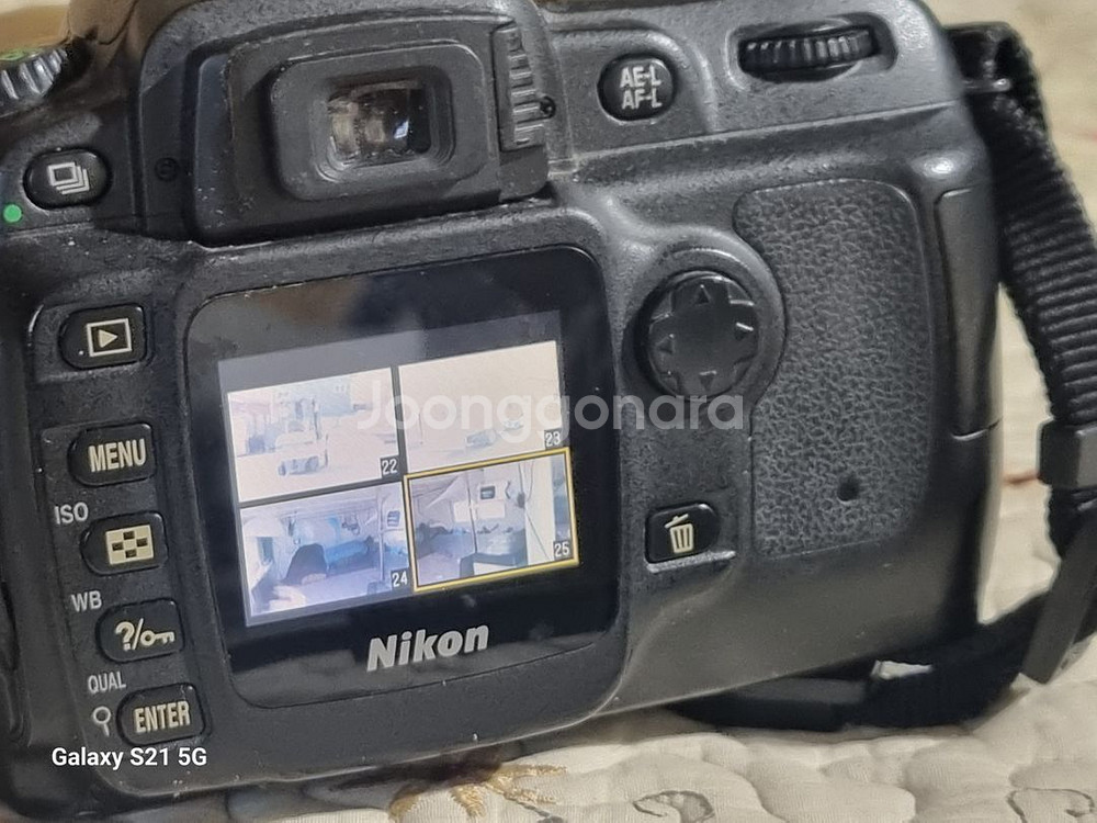 카메라/디카/니콘 D50 충전기 밧데리2개--3