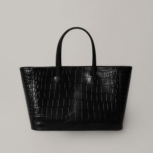 낫띵리튼 Ain croco tote bag(black)