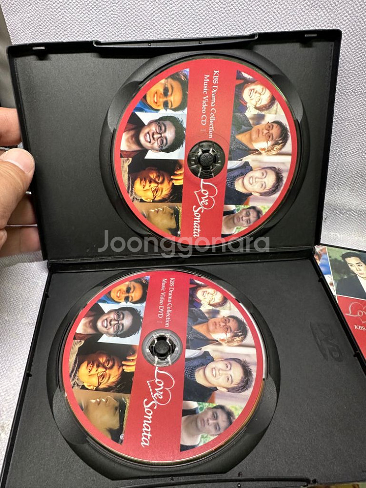 DVD 한국드라마컬렉션 뮤직비디오DVD&CD,4disc--2