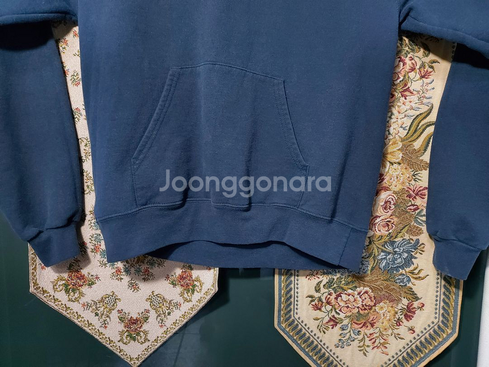 M 챔피온 루즈핏 기모 후드티--2