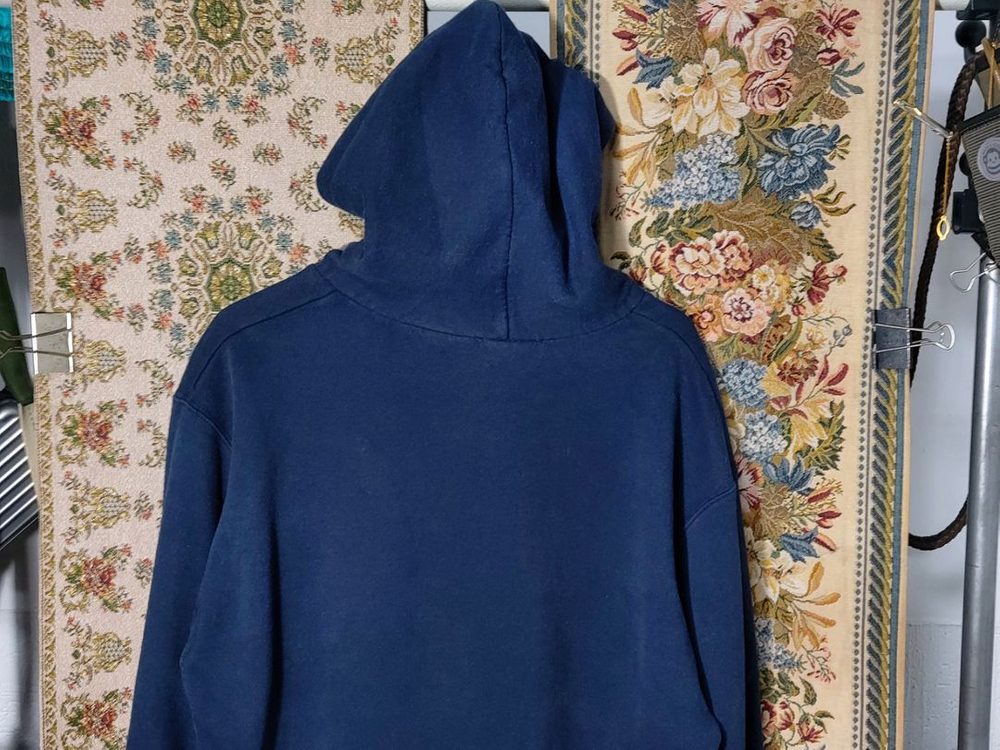 M 챔피온 루즈핏 기모 후드티--5