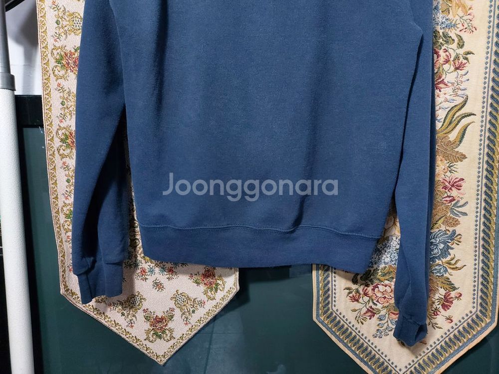 M 챔피온 루즈핏 기모 후드티--4