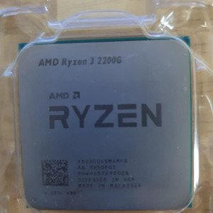 AMD 라이젠3 2200G CPU (택포)
