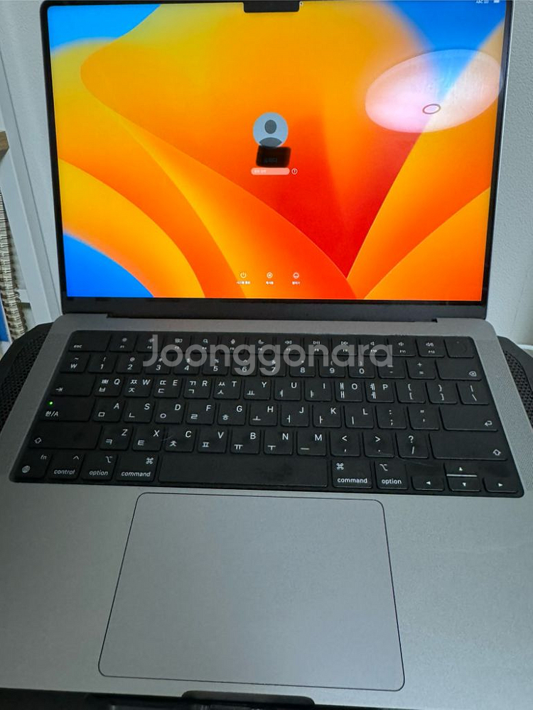 (급매)맥북 프로 m1 14인치 10코어 16기가1테라--4