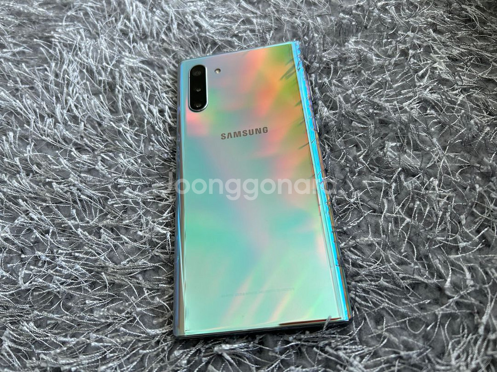 갤럭시 노트10 256GB 5G 아우라 글로우--0