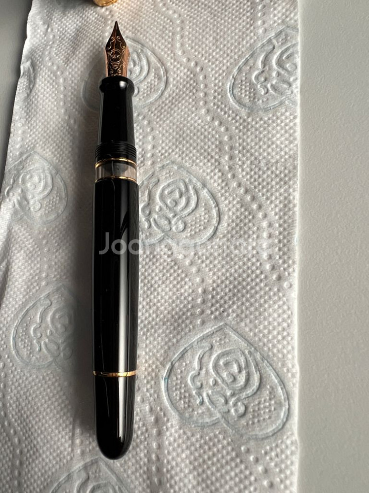 만년필 오로라 88(오탄도트) 골드스트라이프 14k--3