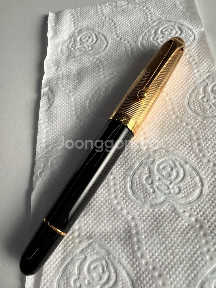 만년필 오로라 88(오탄도트) 골드스트라이프 14k--2