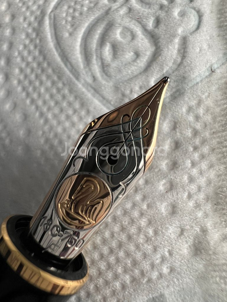 만년필 펠리칸 M800 그린스트라이프 18k--2