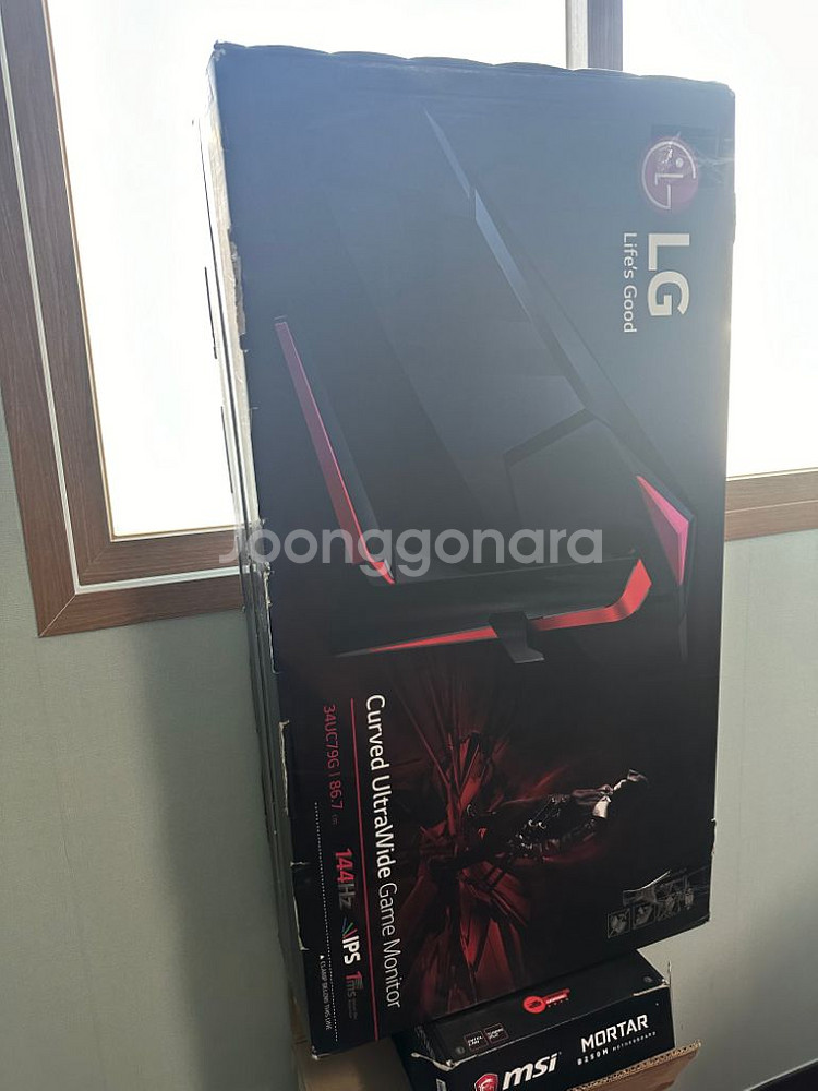LG 울트라기어 34인치 144hz--3
