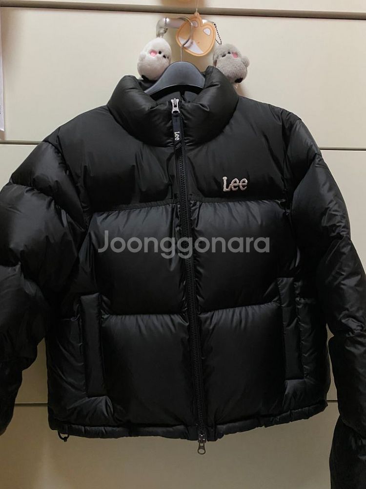 Lee숏패딩 (크롭) 블랙--1