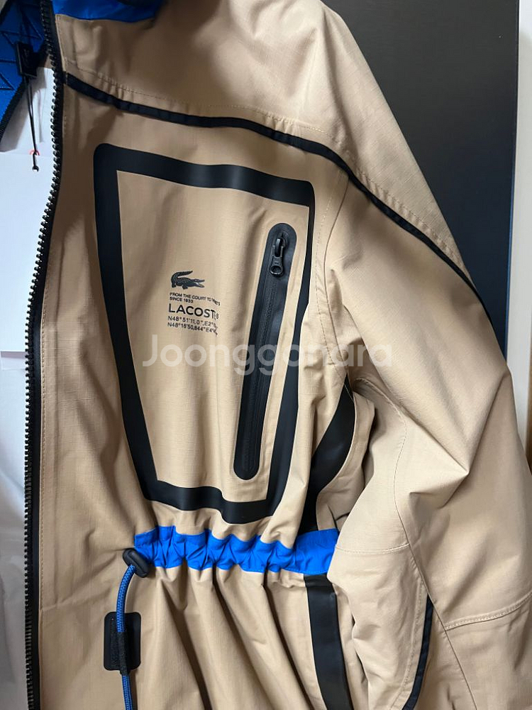 라코스테 바람막이 점퍼--6
