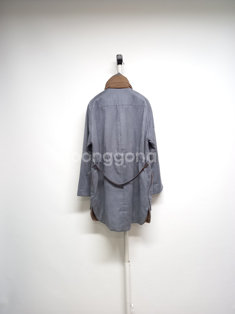 타임 얇은 엠보 패딩 코트 44.55--1