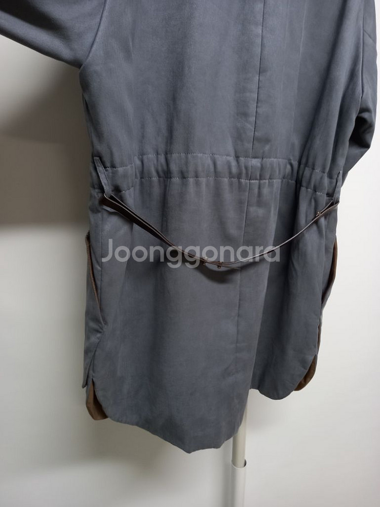 타임 얇은 엠보 패딩 코트 44.55--4