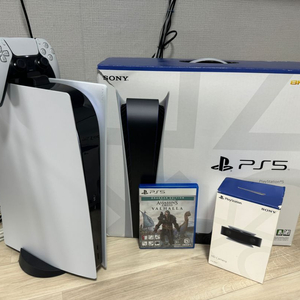 ps5 디스크버전 + 듀얼센스 2개 + HD카메라 일괄