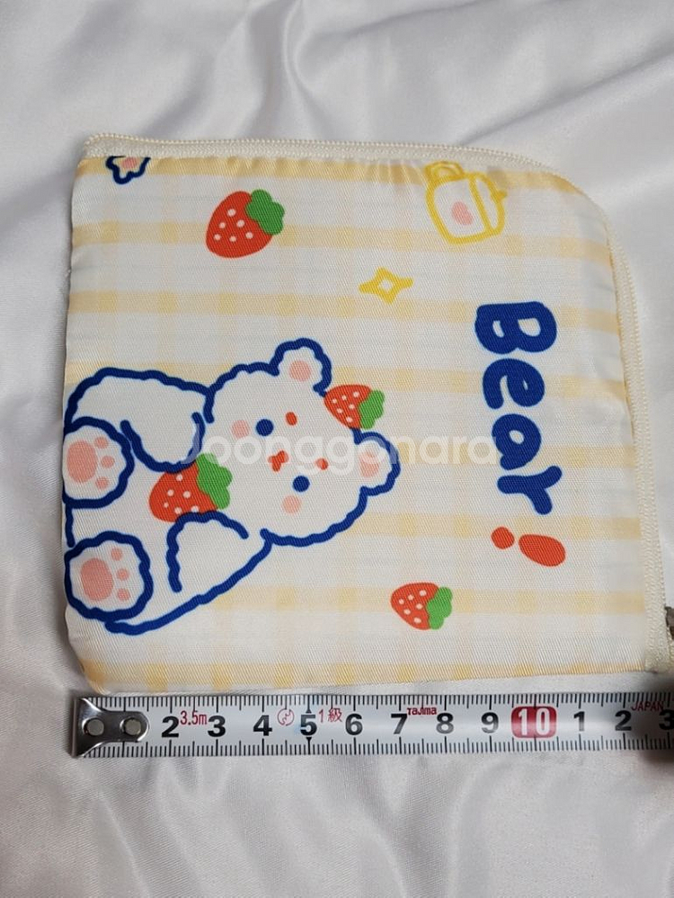 새제품 다용도 파우치 정사각형 토끼 곰 개당 가격--5