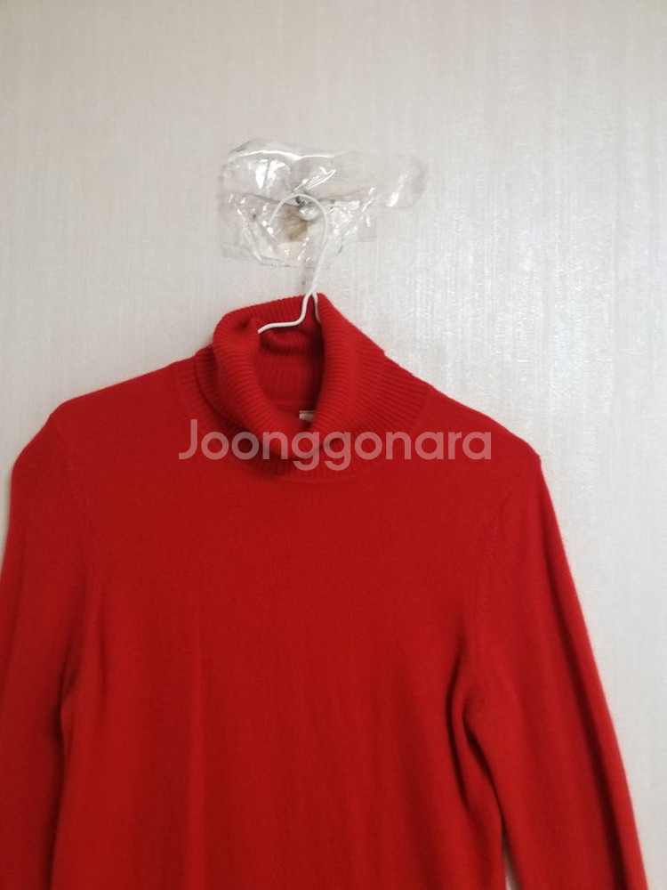 여성 유니클로 캐시미어100% 폴라니트 (95)--3