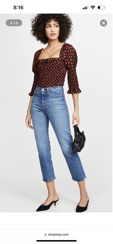 새상품 Levis Wedgie Straight Jean--2