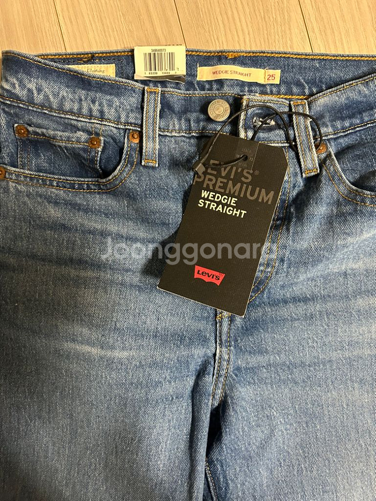 새상품 Levis Wedgie Straight Jean--7